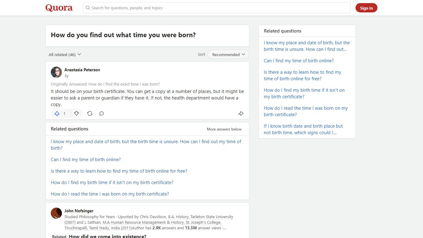 How to find out what time you were born - Quora